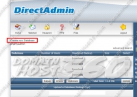 วิธีสร้างฐานข้อมูล MySQL ที่ Directadmin